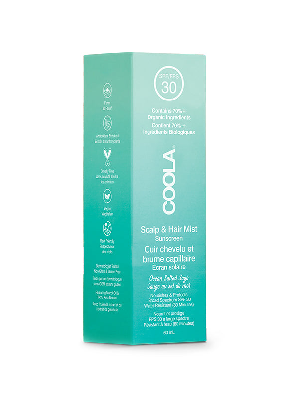 Coola Classic SPF 30 Organic Scalp & Hair Mist 59 ml