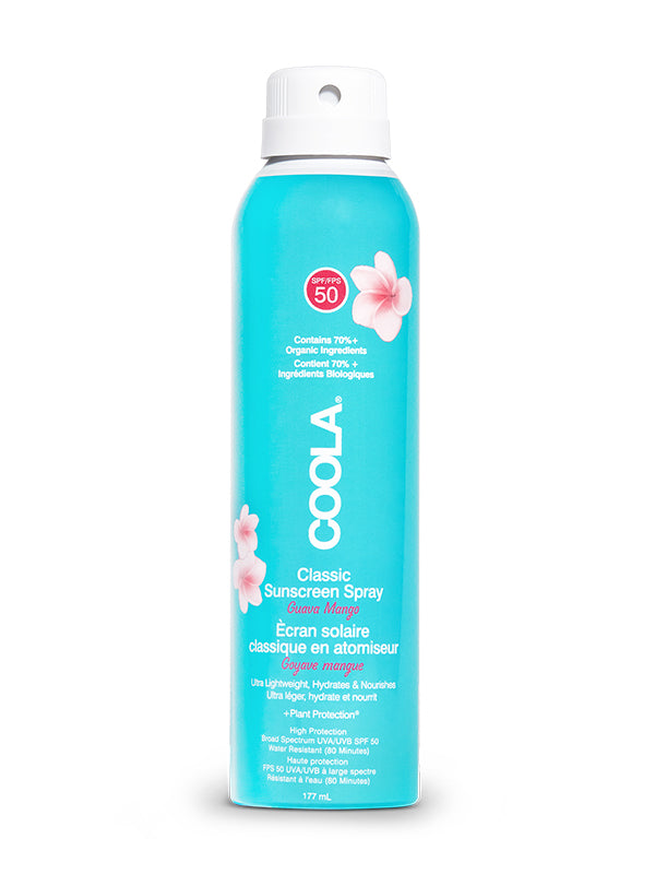 Coola Classic SPF 50 Body Spray Guava Mango 177 ml