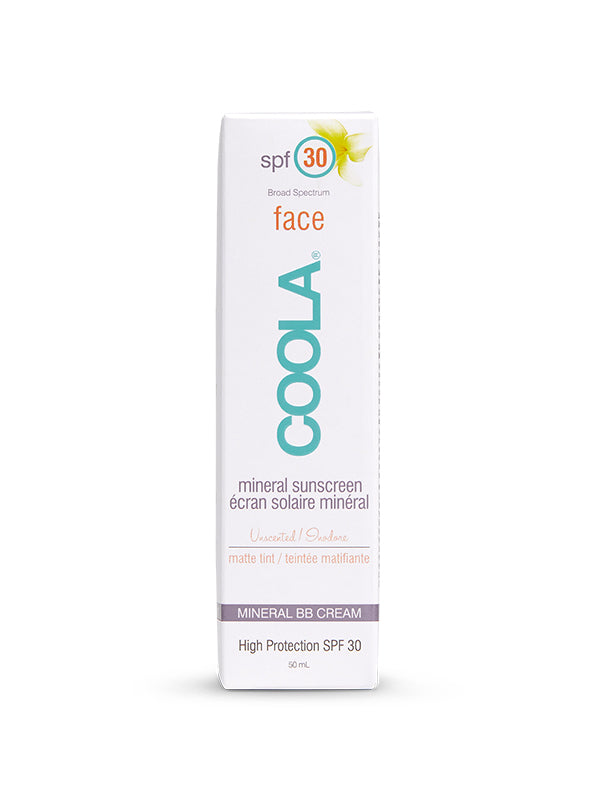 Coola Mineral Face Matte Tinted Moisturizer Spf 30 Unscented 50 ml