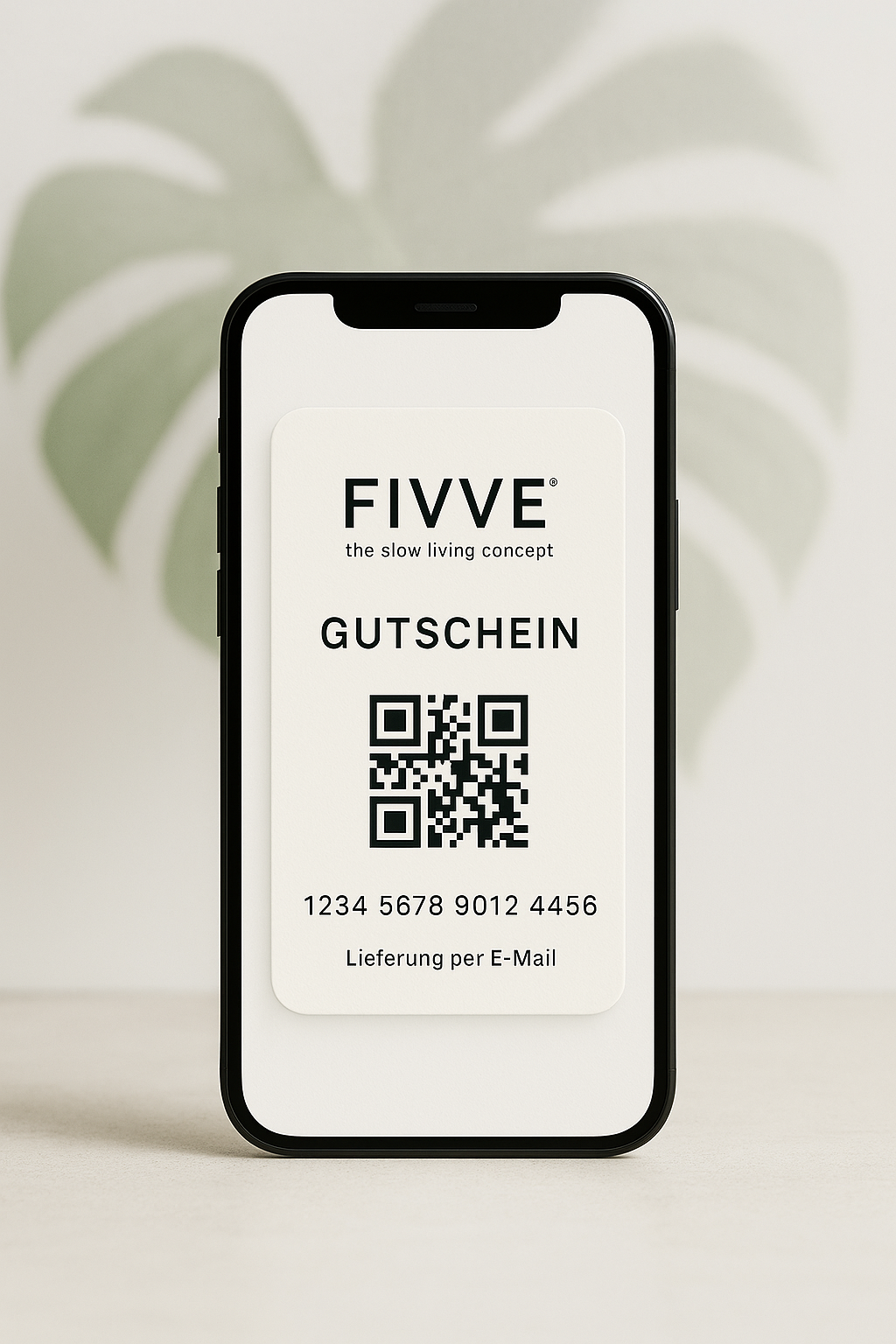 FIVVE Geschenkgutschein Digital