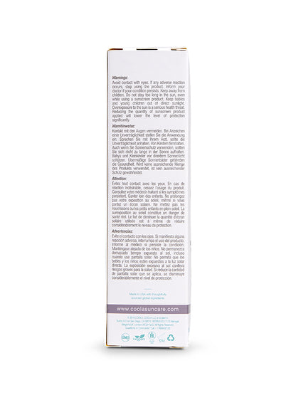 Coola Mineral Face Moisturizer SPF 30  Matte Finish Cucumber 50 ml