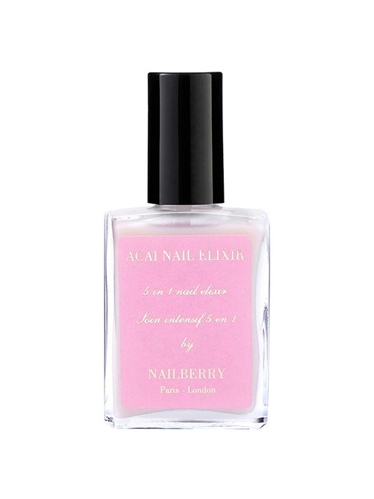 Nailberry Acai Nail Elixir - rose scented 15 ml 5 in 1 Nail Treatment