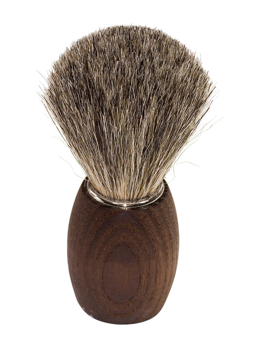Redecker Rasierpinsel Dachshaar Thermoholzgriff