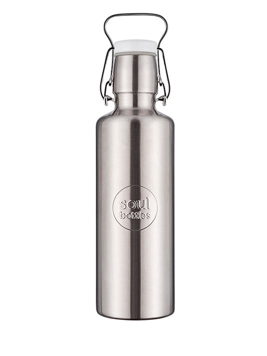 Soulbottles Trinkflasche Steel 0,75 l light